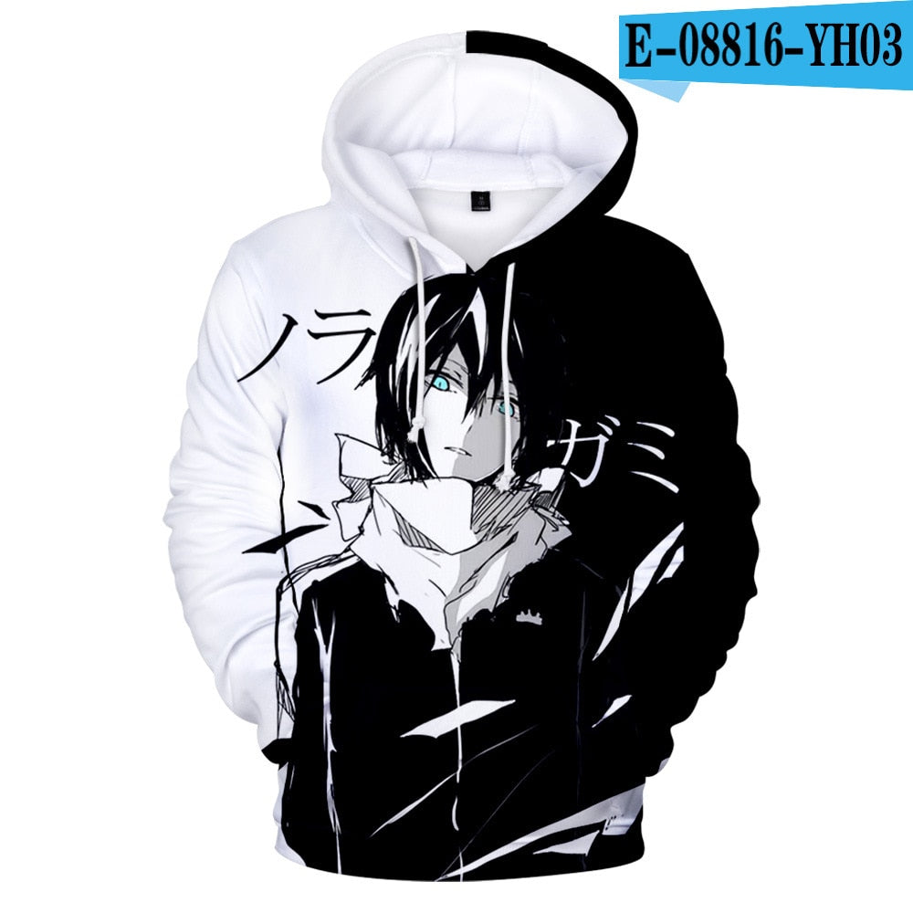 Noragami 3D Printed Hoodie Sweatshirts