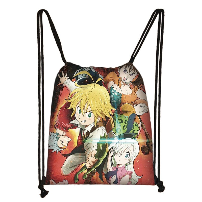 The Seven Deadly Sins Drawstring Backpack