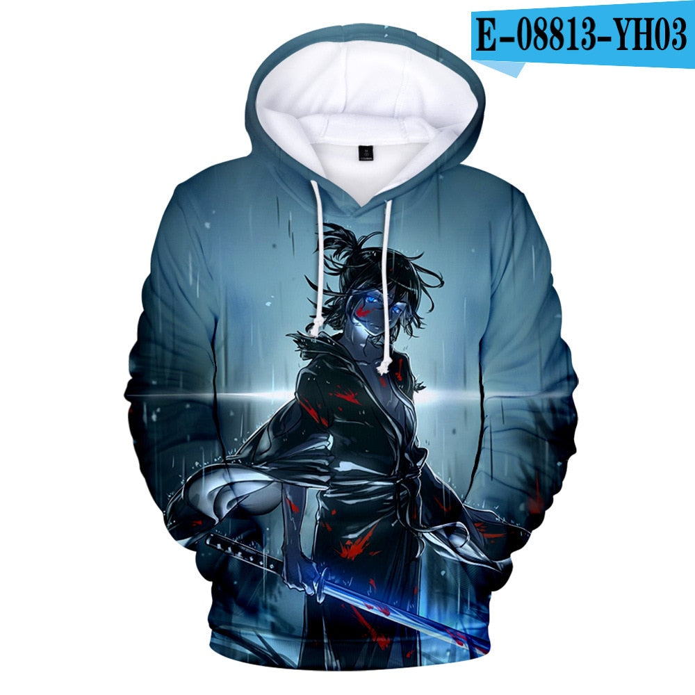 Noragami 3D Printed Hoodie Sweatshirts