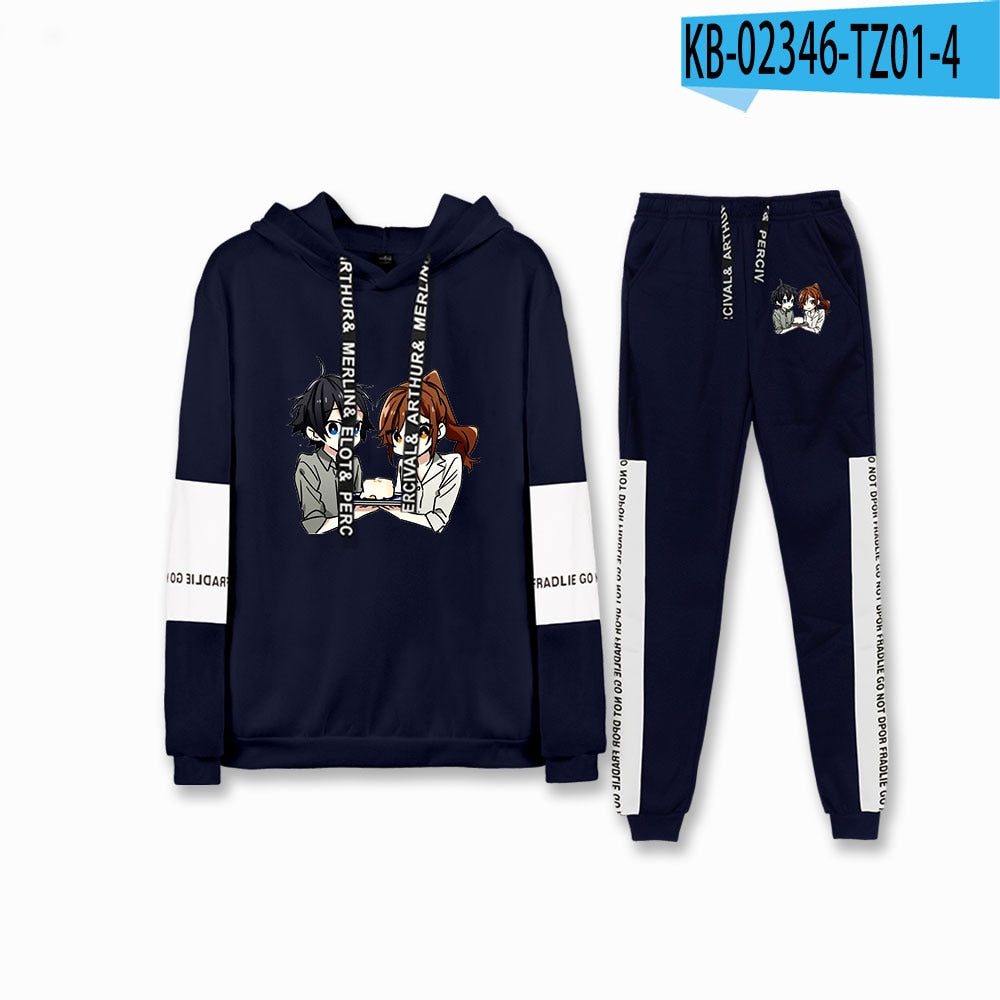 Horimiya Fashion Sweatshirt + Ankle Banded Pant