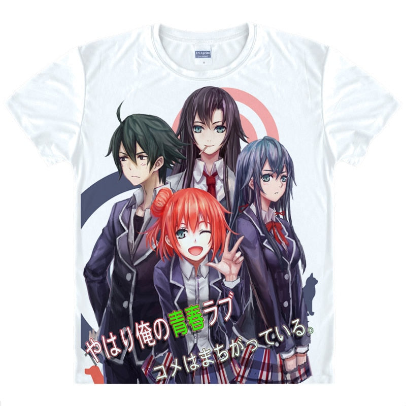 My Teen Romantic Comedy SNAFU Yukino /Hachiman Hikigaya T-Shirts