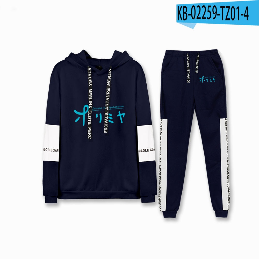 Horimiya Fashion Sweatshirt + Ankle Banded Pant
