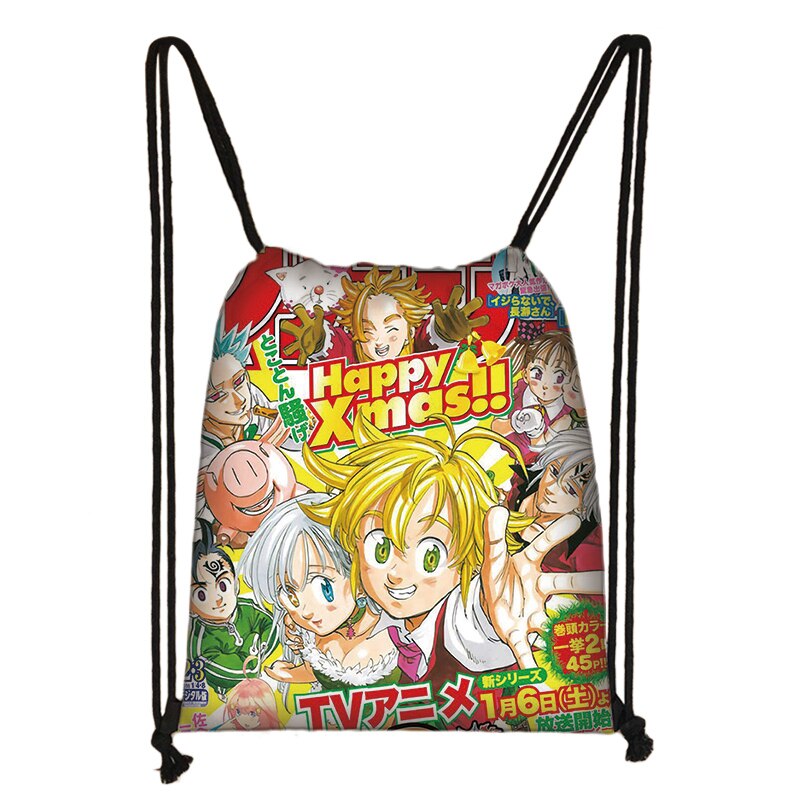 The Seven Deadly Sins Drawstring Backpack