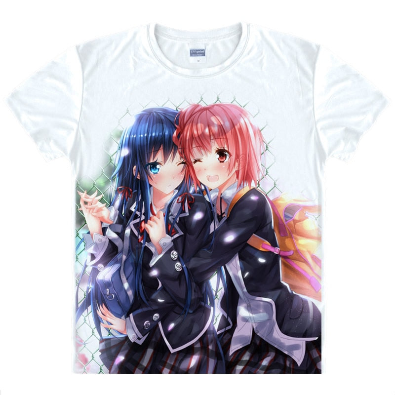 My Teen Romantic Comedy SNAFU Yukino /Hachiman Hikigaya T-Shirts