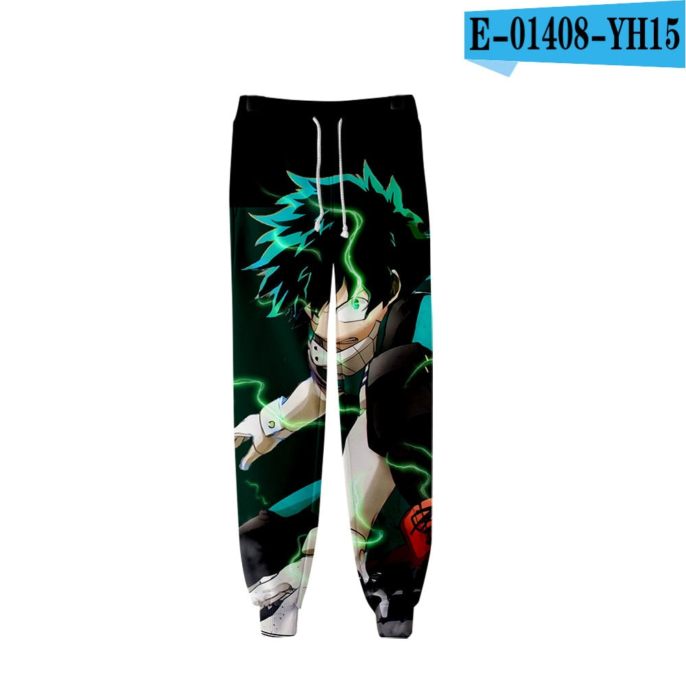 My Hero Academia 3D Print Joggers Pants
