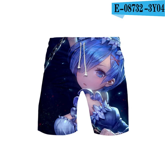 Re Zero 3D Shorts