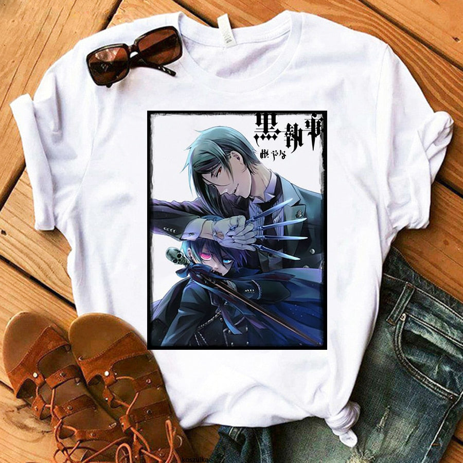 Black Butler T-Shirt for Women