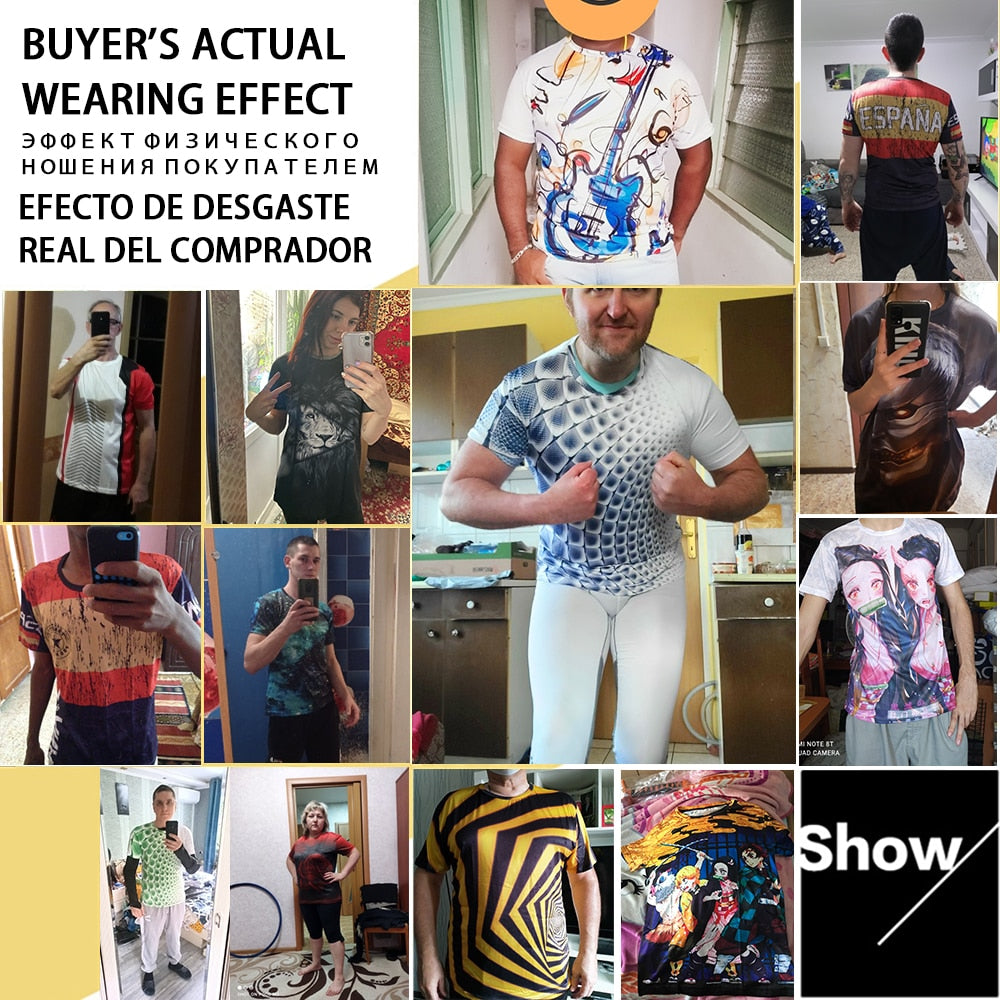 Jujutsu Kaisen 3D Workout T-shirt