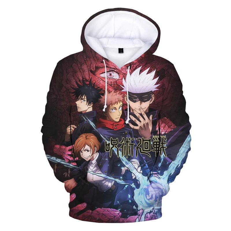 Jujutsu Kaisen 3D Print Sweatshirts