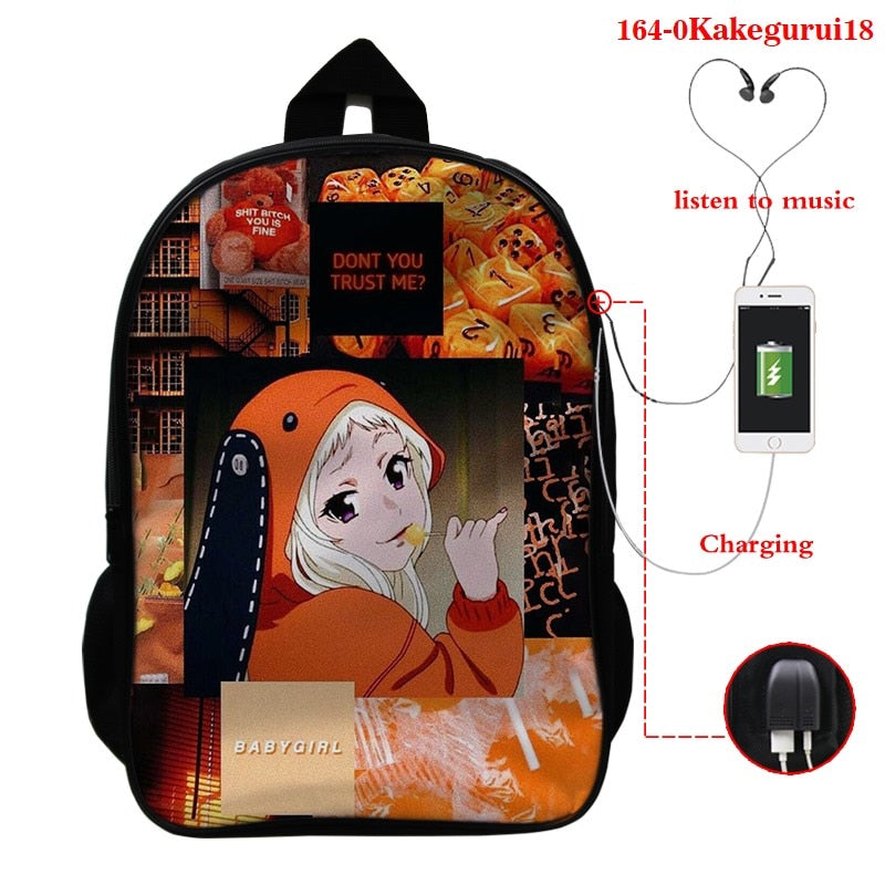 Kakegurui Kawaii Backpack Bag