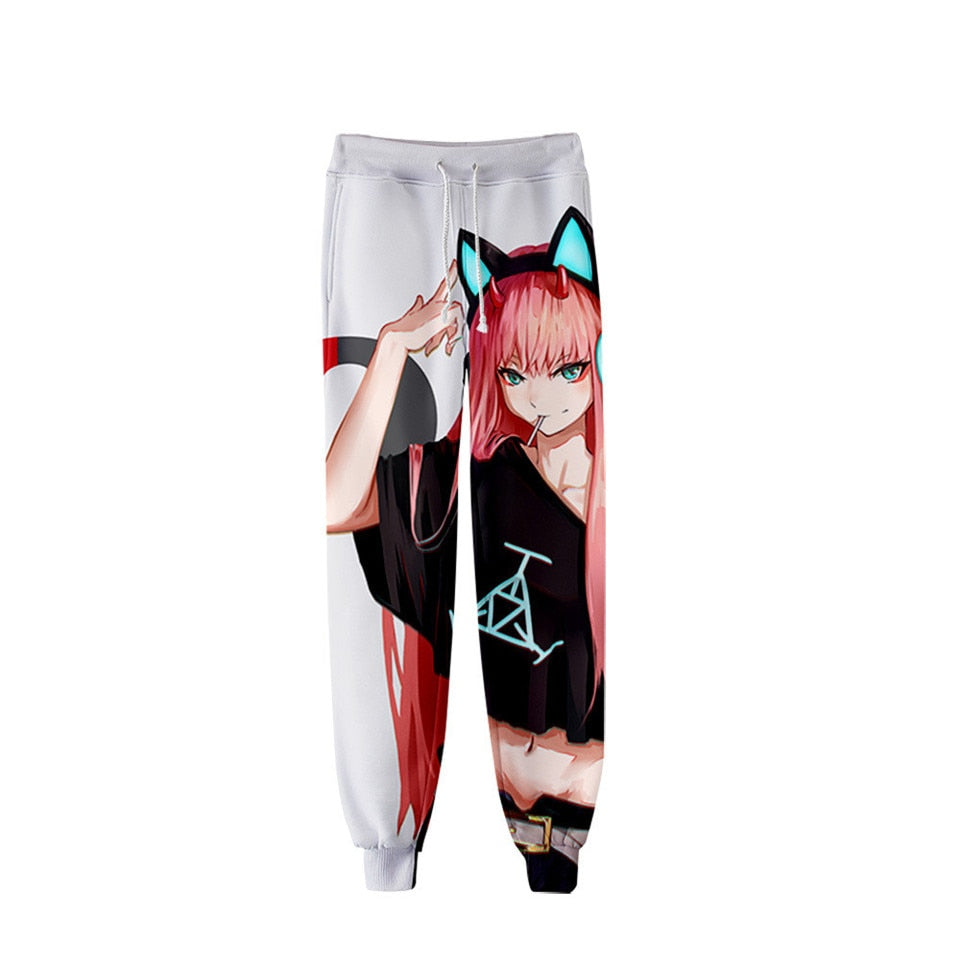 DARLING in the FRANXX Harajuku  3d Cargo Pants