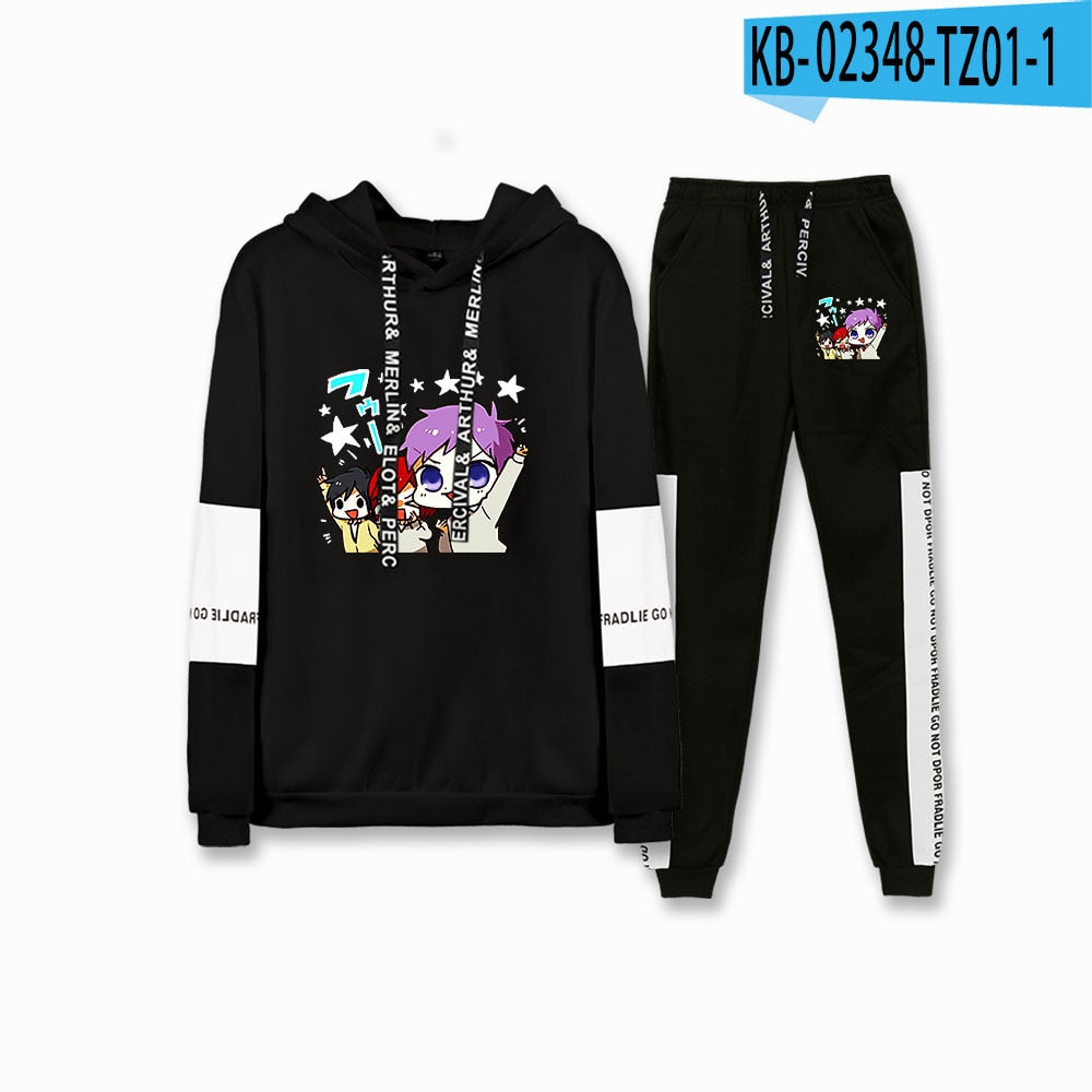 Horimiya Fashion Sweatshirt + Ankle Banded Pant