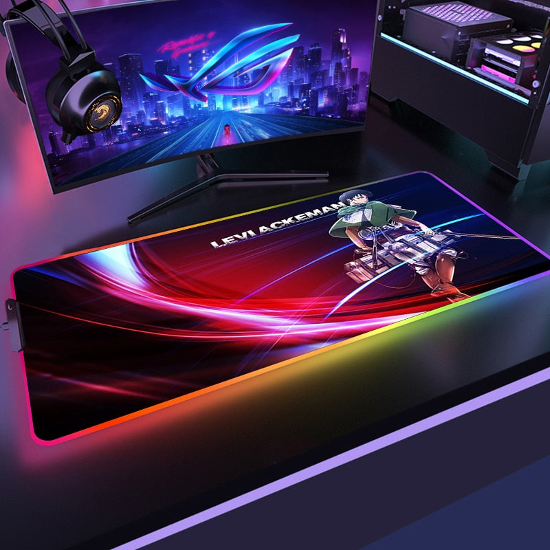 Attack on Titan RGB Mouse Pad