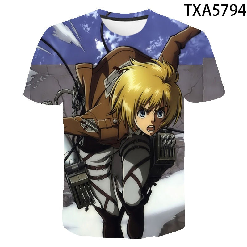 Attack On Titan 3D T-shirts