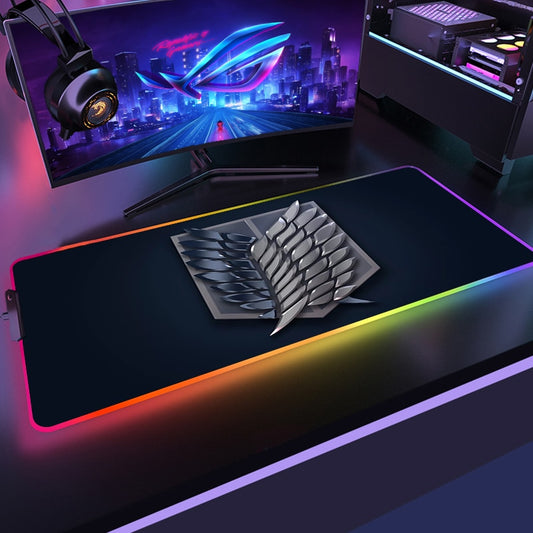Attack on Titan RGB Mouse Pad