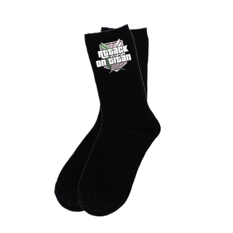 Attack On Titan Women Cotton Sock