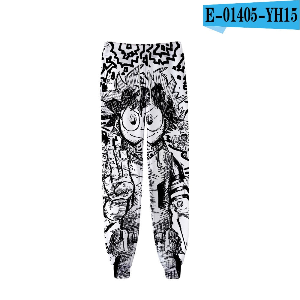My Hero Academia 3D Print Joggers Pants