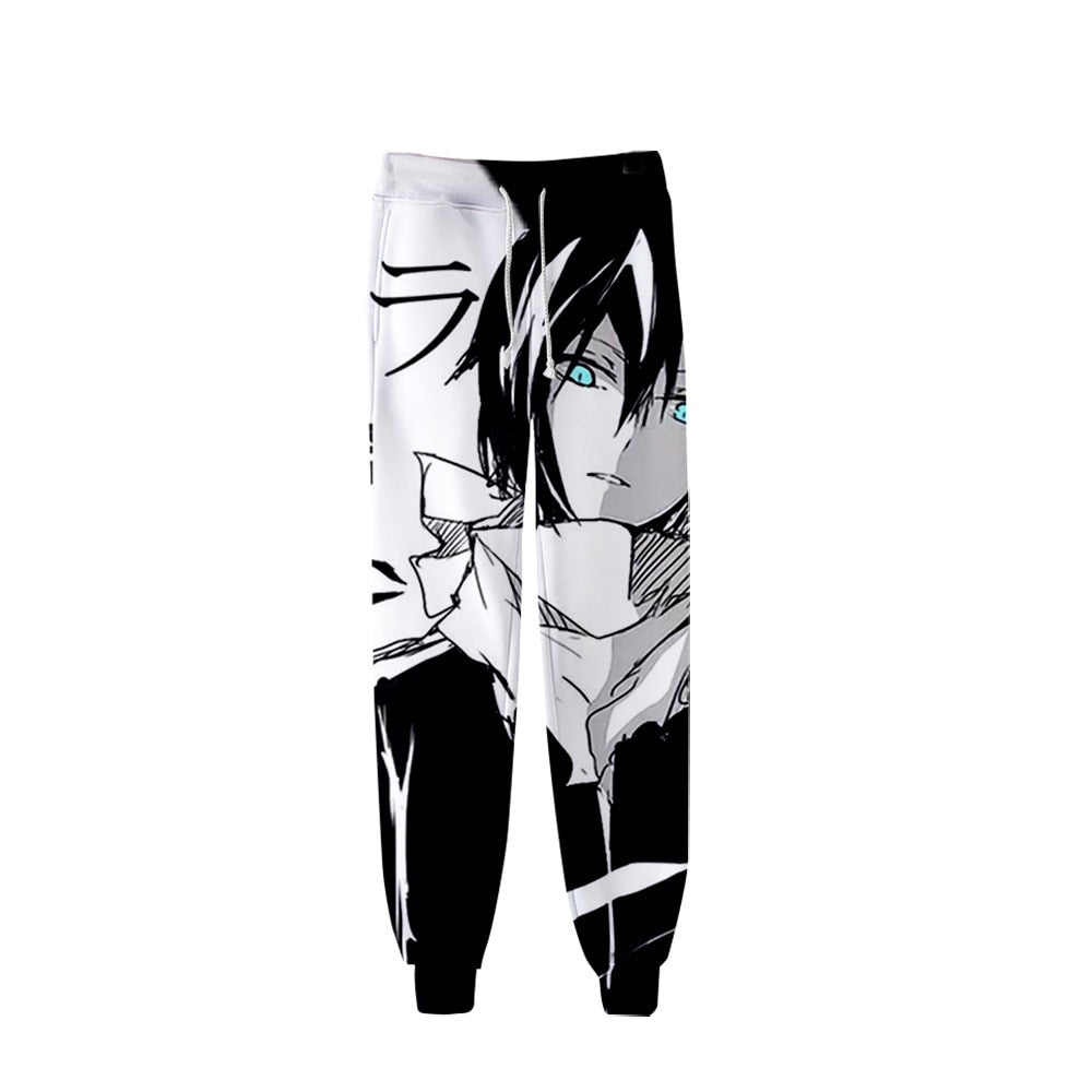 Noragami Yato/Iki Hiyori/Yukine 3D Joggers Pants
