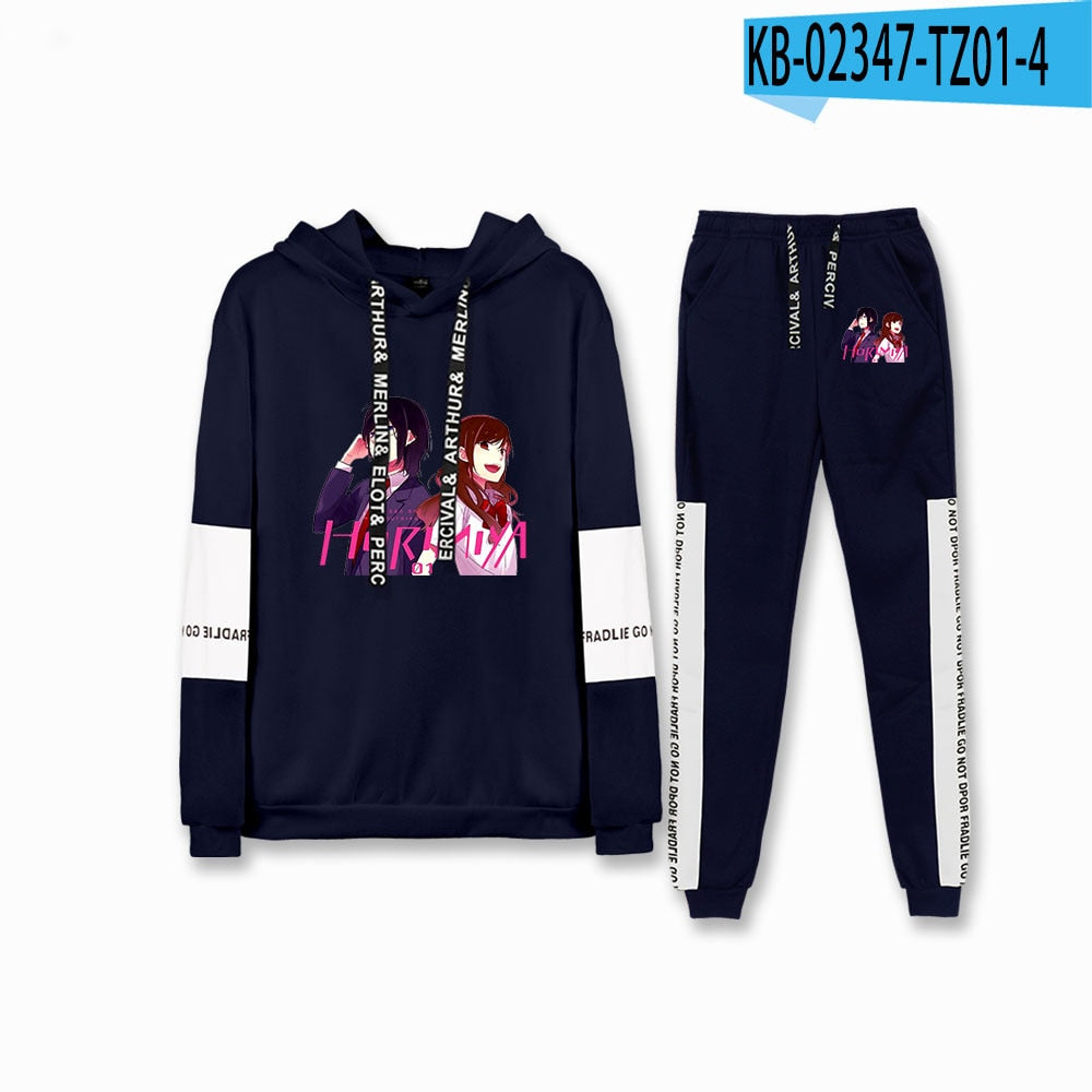 Horimiya Fashion Sweatshirt + Ankle Banded Pant