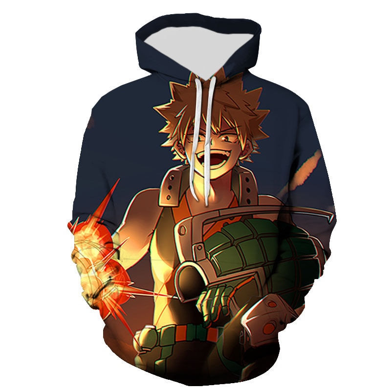My Hero Academia 3D Sweatshirts