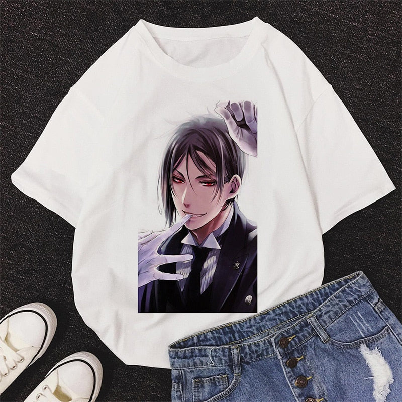 Black Butler T-Shirt for Women