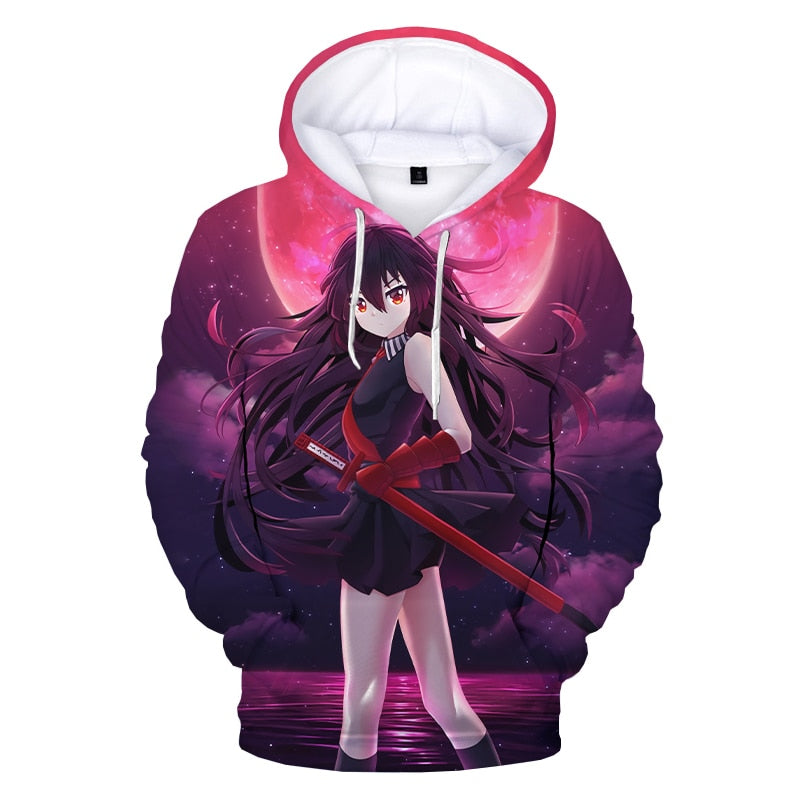Akame Ga Kill 3D Print Sweatshirts