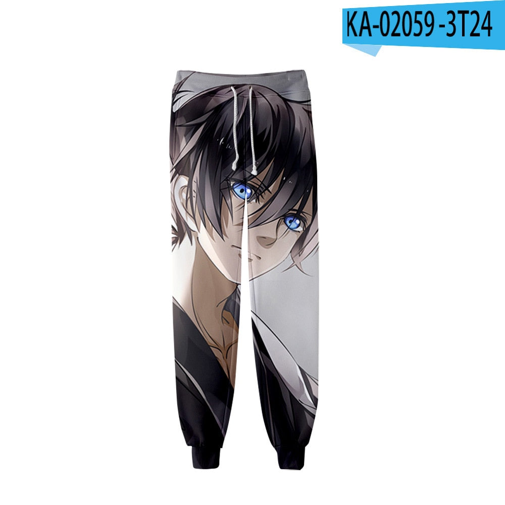 Noragami Yato/Iki Hiyori/Yukine 3D Joggers Pants