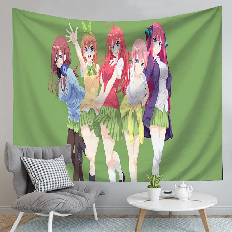 The Quintessential Quintuplets Nino Nakano Wall Carpet