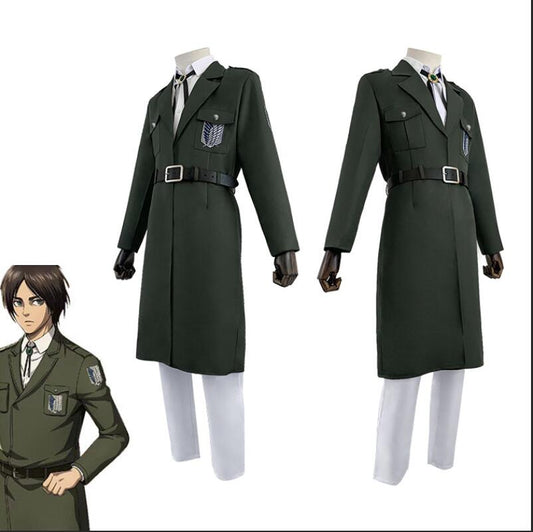 Attack on Titan Green Cloak Cosplay