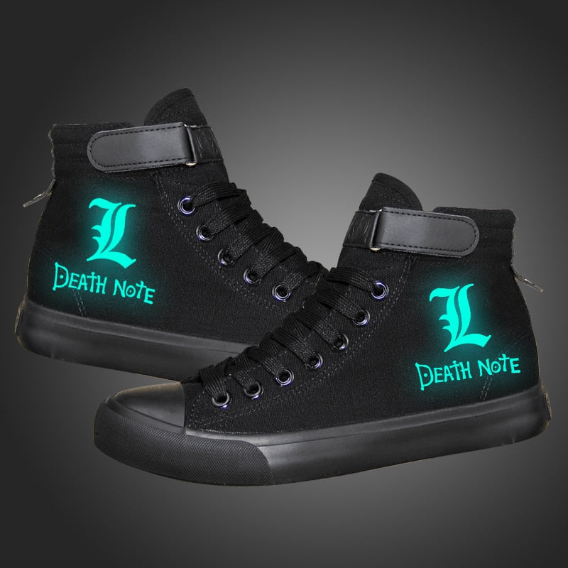 Death Note Yagami Ankle Canvas Shoes