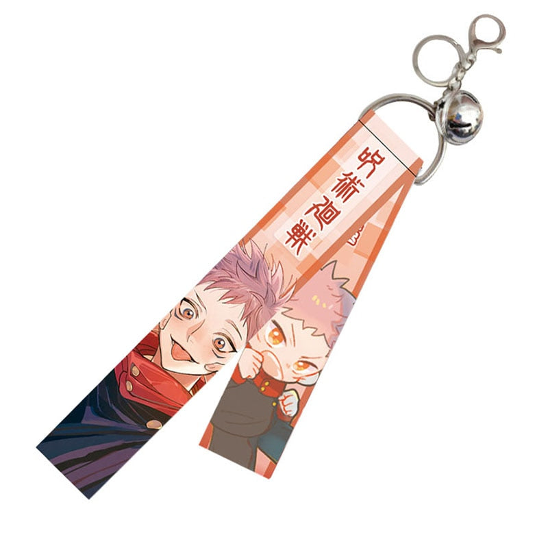 Jujutsu Kaisen  Gojo Satoru/Yuji Itadori Lanyard Strap Keychain