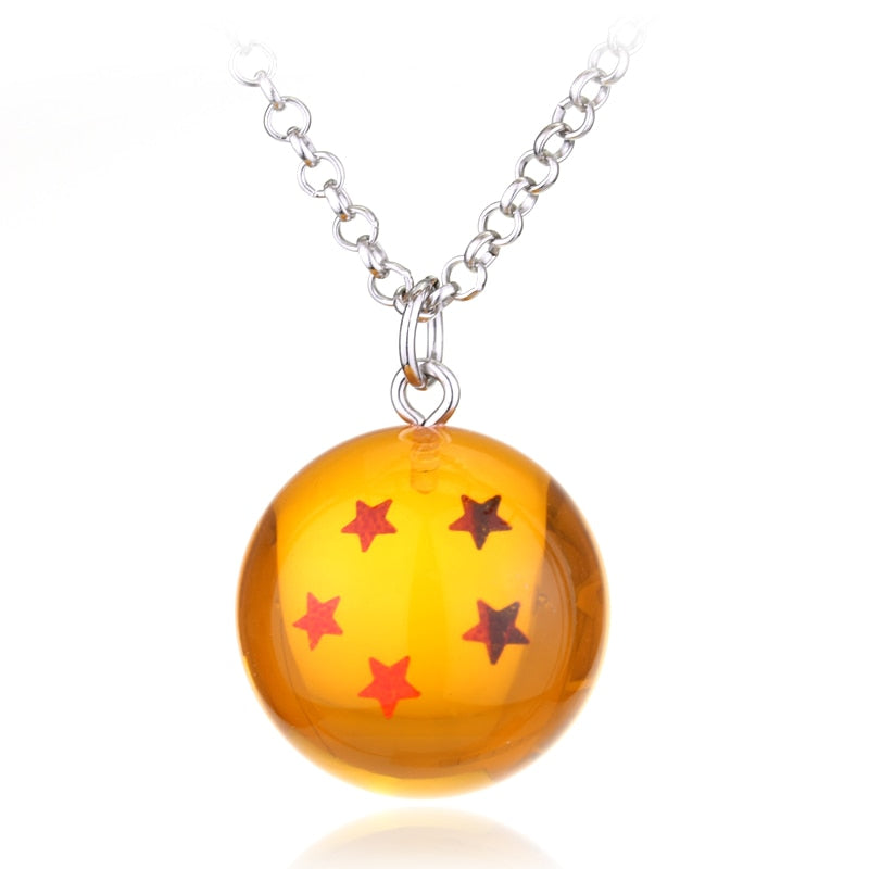 Dragon Ball Z Goku Necklace 1-7 Stars