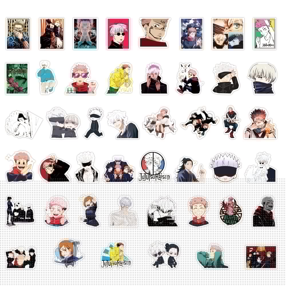 Jujutsu Kaisen Graffiti Stickers