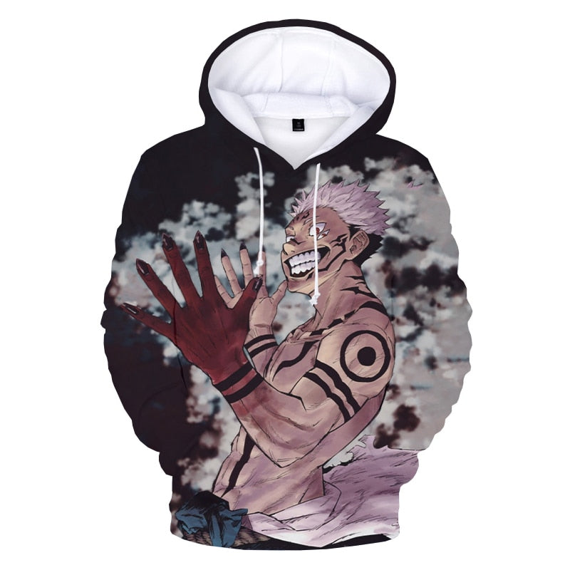 3d discount hoodies anime