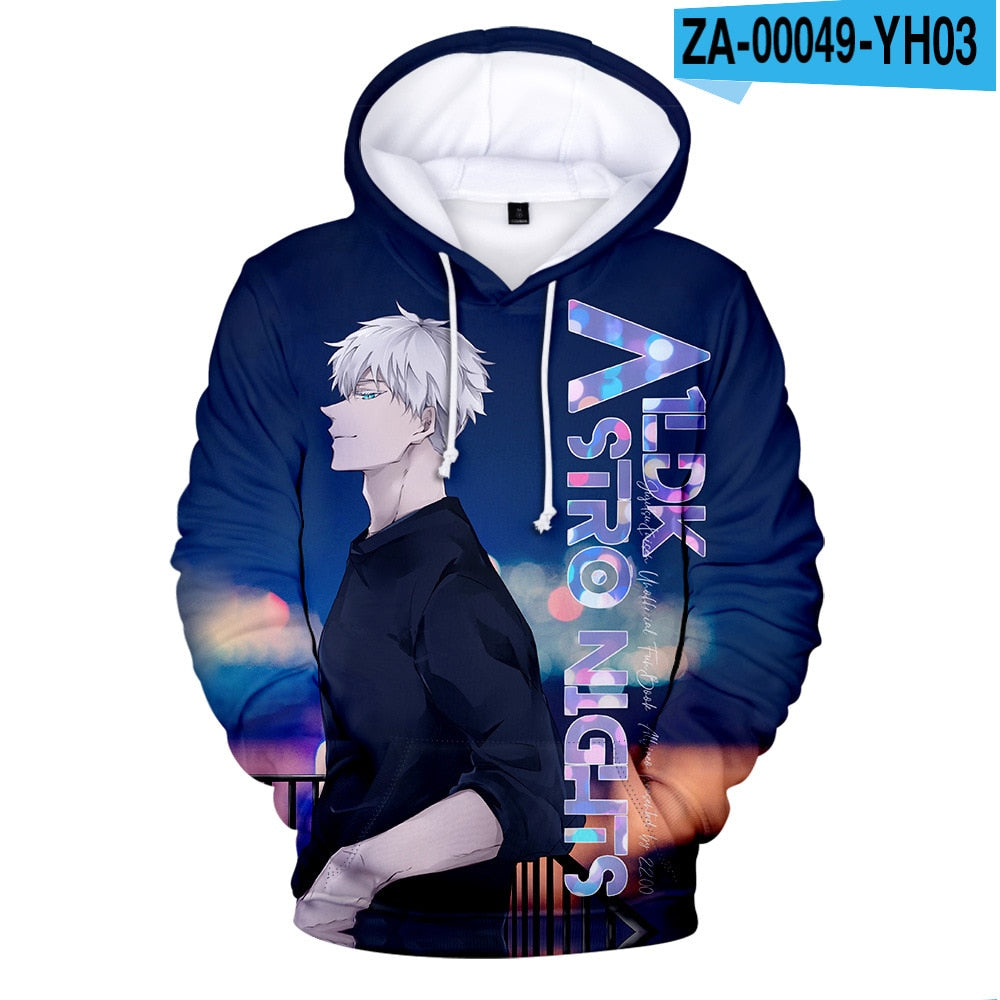 Jujutsu Kaisen 3D Hoodies