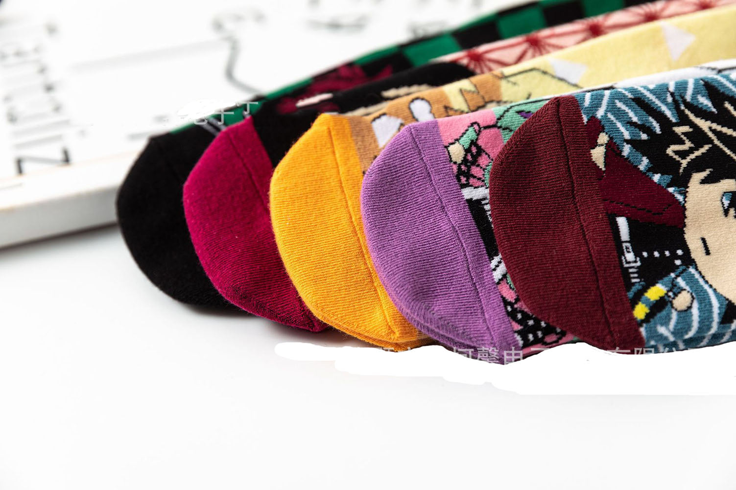 Demon Slayer High 5 Pairs  Socks - Anime Fantasy Land