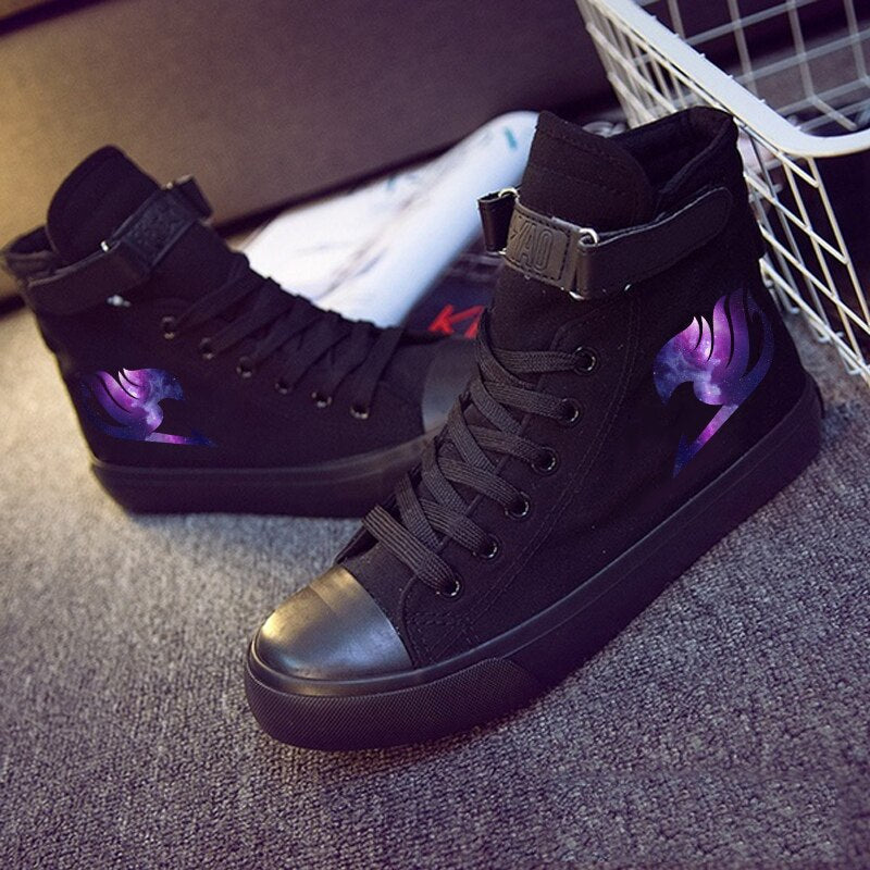 Fairy Tail Hightop Canvas Shoes