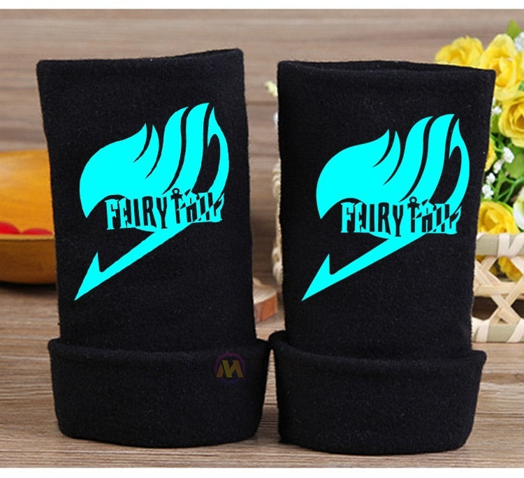 Fairy Tail Luminous Knitting Wrist Gloves