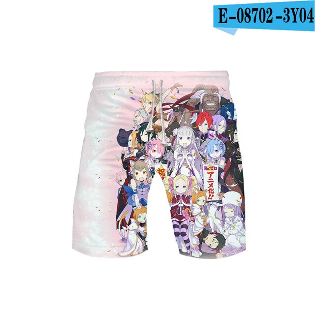Re Zero 3D Shorts