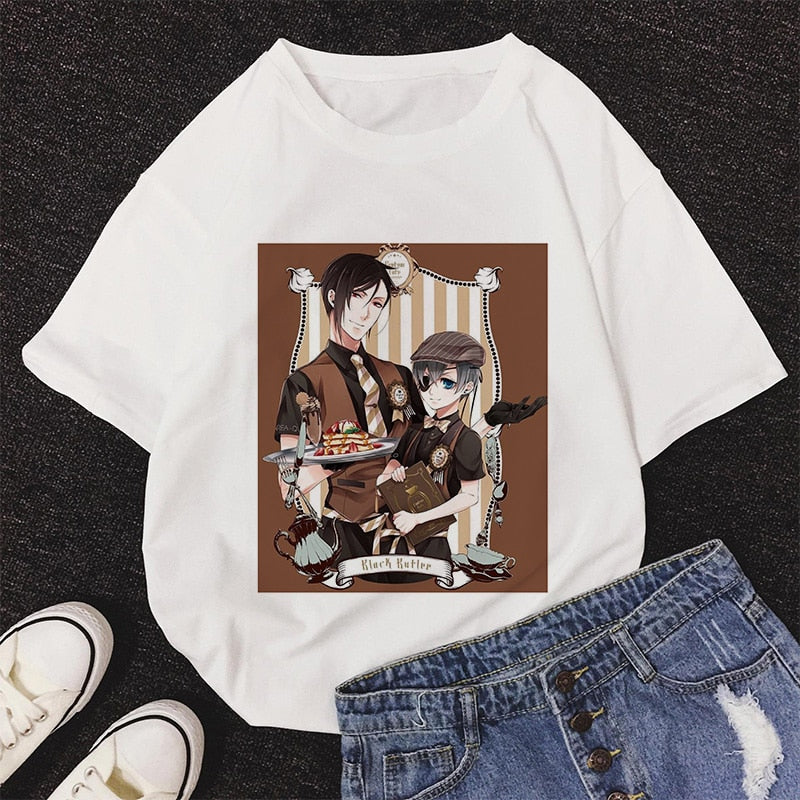 Black Butler T-Shirt for Women