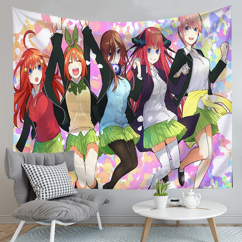 The Quintessential Quintuplets Nino Nakano Wall Carpet