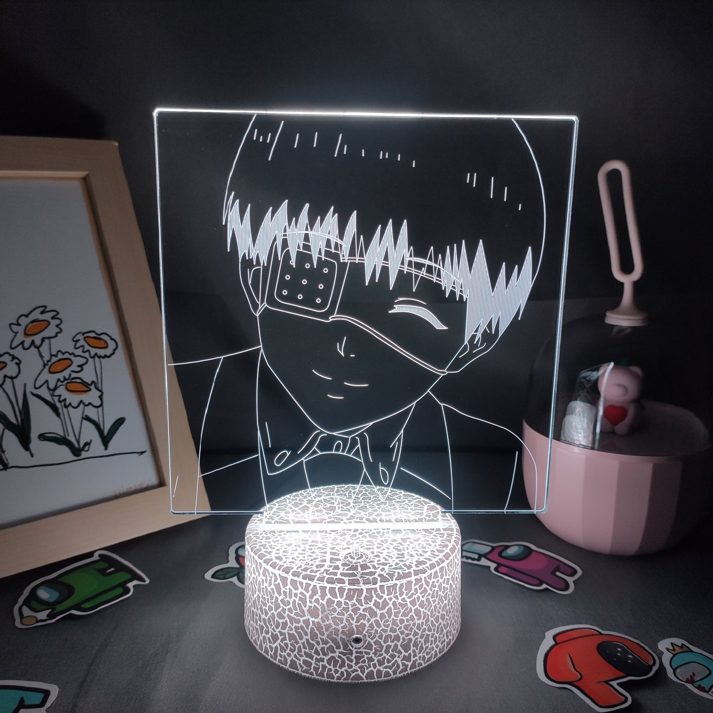 Tokyo Ghoul Kaneki Ken 3D LED Lamp RGB