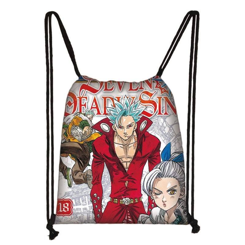The Seven Deadly Sins Drawstring Backpack