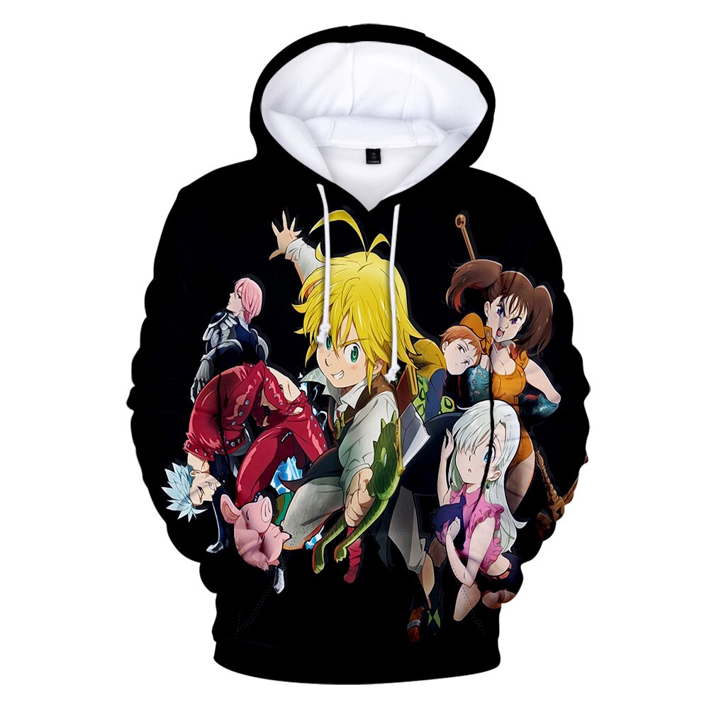 The Seven Deadly Sins 3D Hoodies