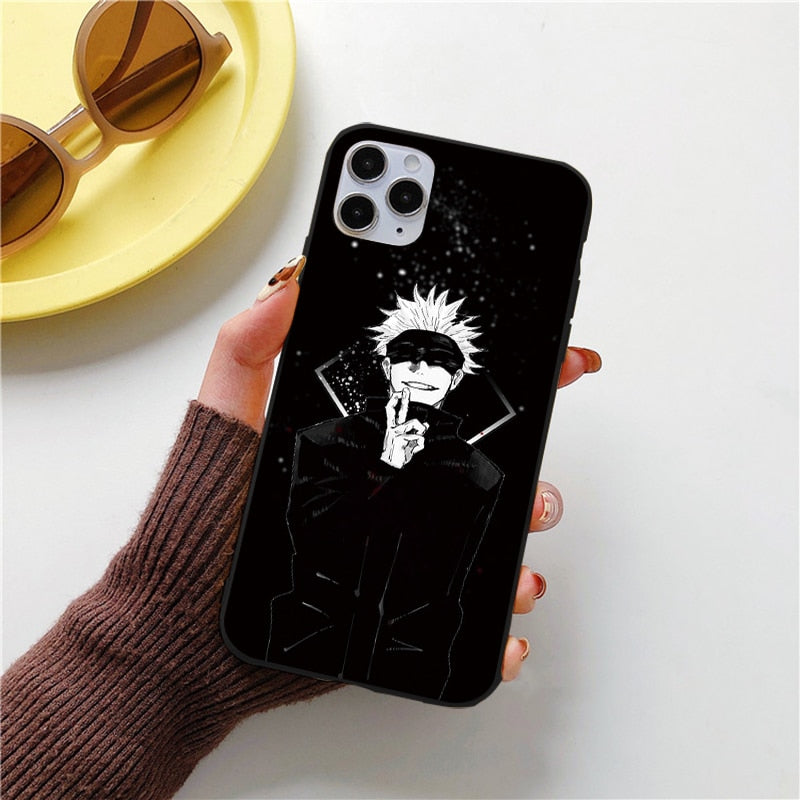 Jujutsu Kaisen Yuji Itadori Satoru Gojo iPhone Case