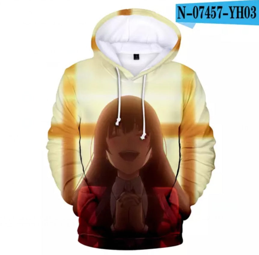 Kakegurui Sayaka Igarashi Cosplay 3D Hoodie