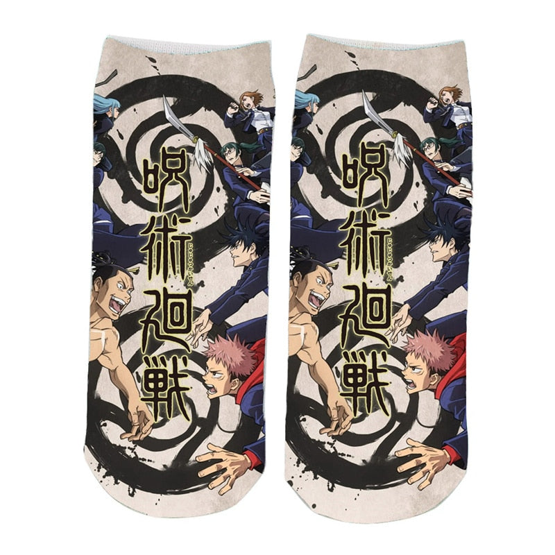 Jujutsu Kaisen Breathable Soft Socks