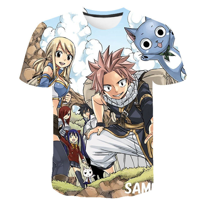 Fairy Tail Printed 3D T-Shirt