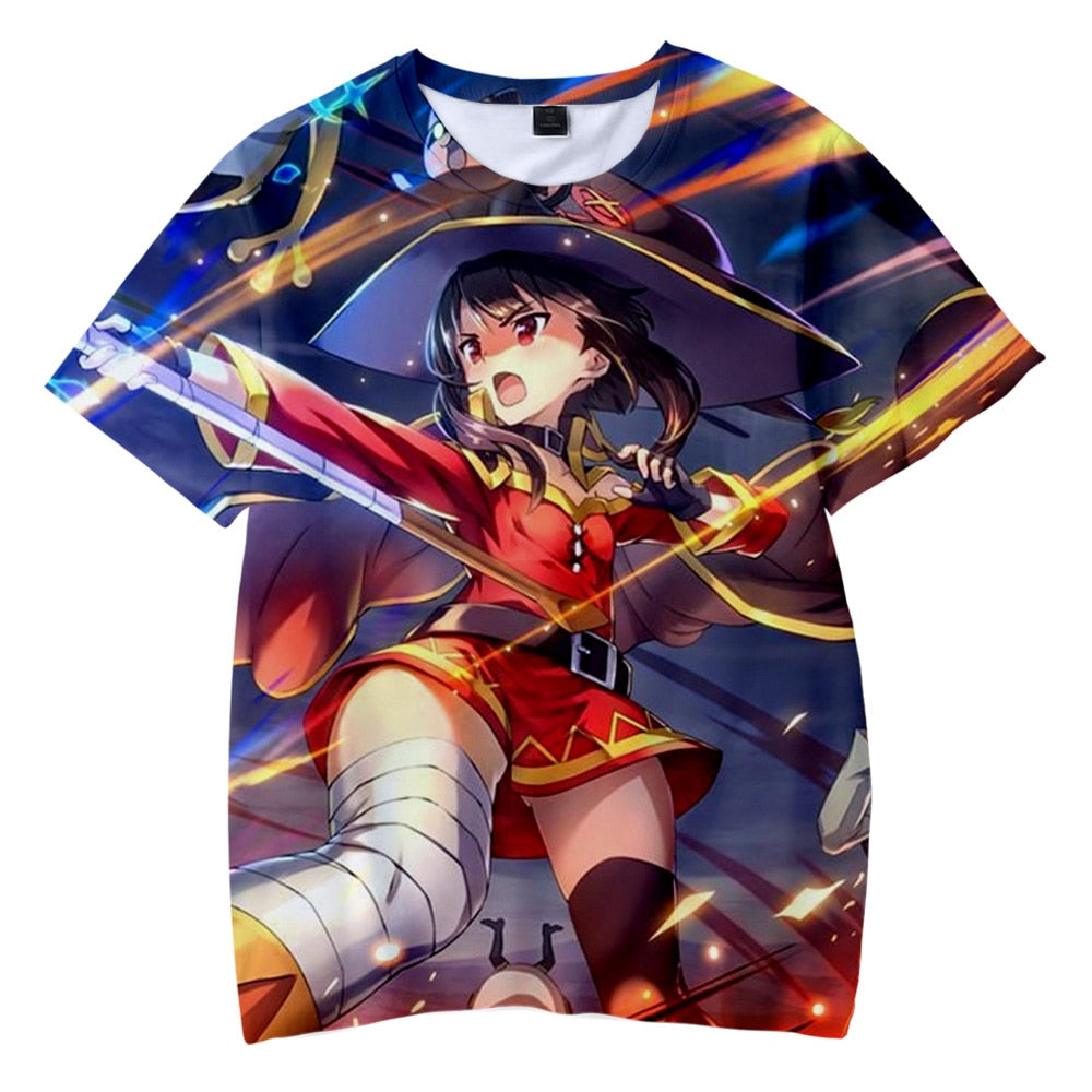 Konosuba Megumin 3D T-Shirt