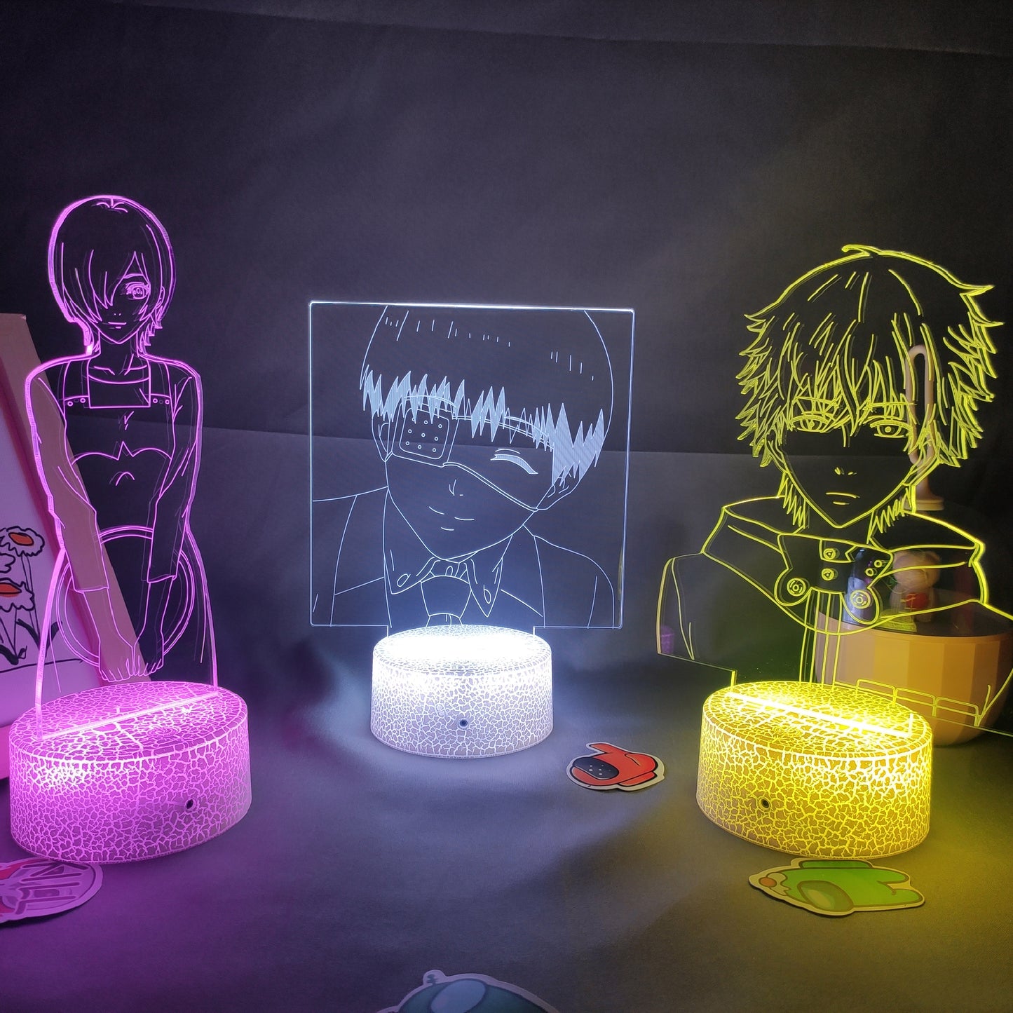 Tokyo Ghoul Kaneki Ken 3D LED Lamp RGB